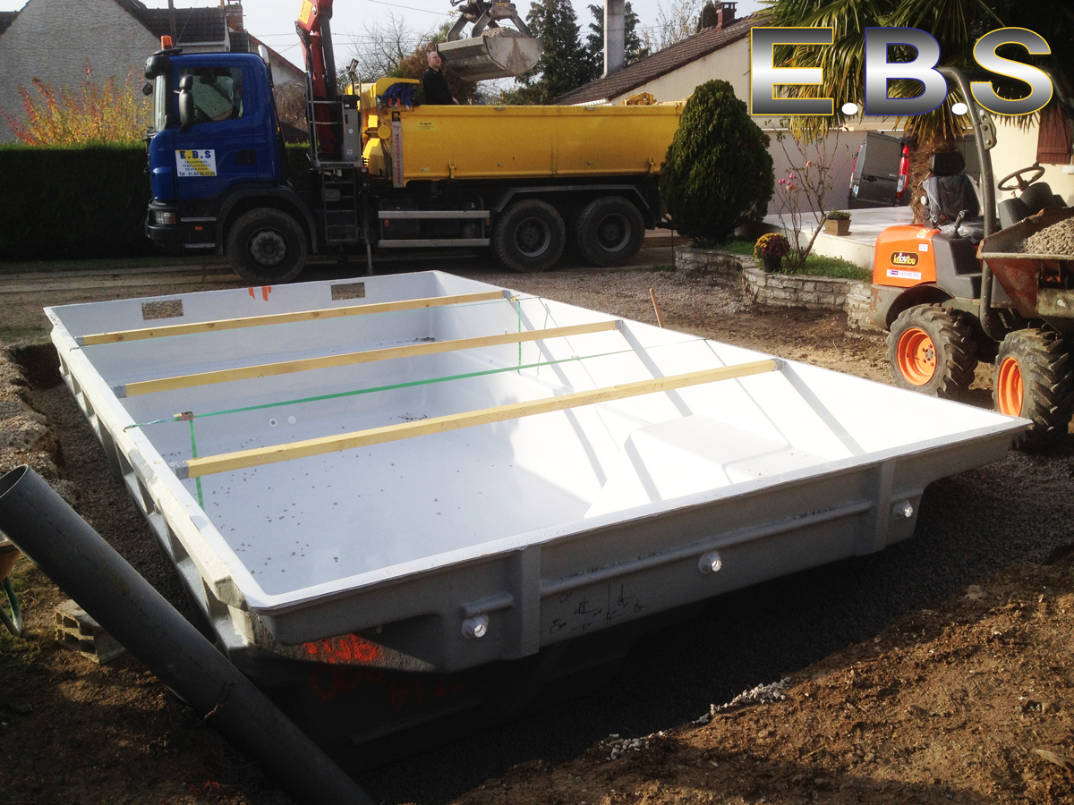 terrassement pour la pose de piscine par EBS Ormoy 91