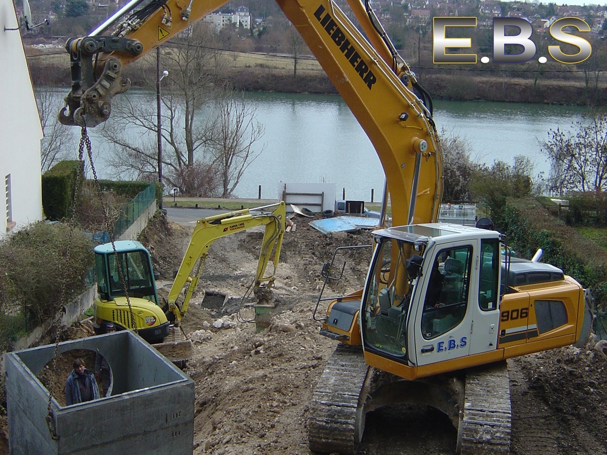 travaux de dévoiement et assainissement 91