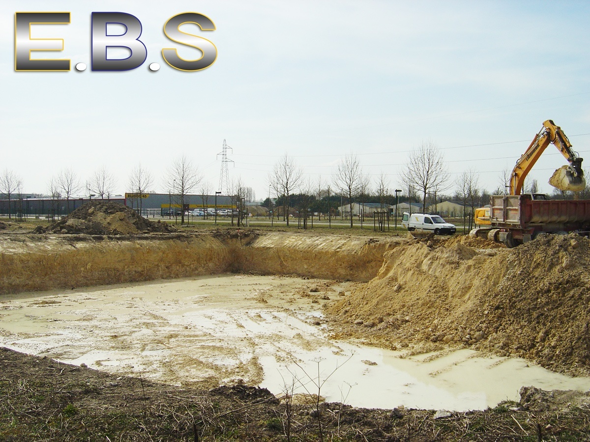 chantier fouilles de bâtiments Montargis